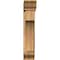 Ekena Millwork Westlake Traditional Smooth Bracket w/ Offset Brace, Western Red Cedar, 7 1/2"W x 26"D x 38"H BKT0806X26X38WTL01SWR - alternate 3
